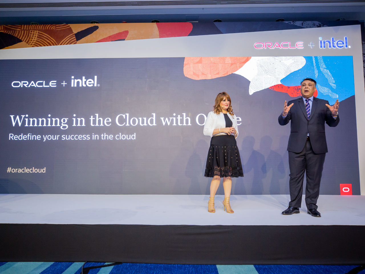 Oracle – Winning in the cloud event