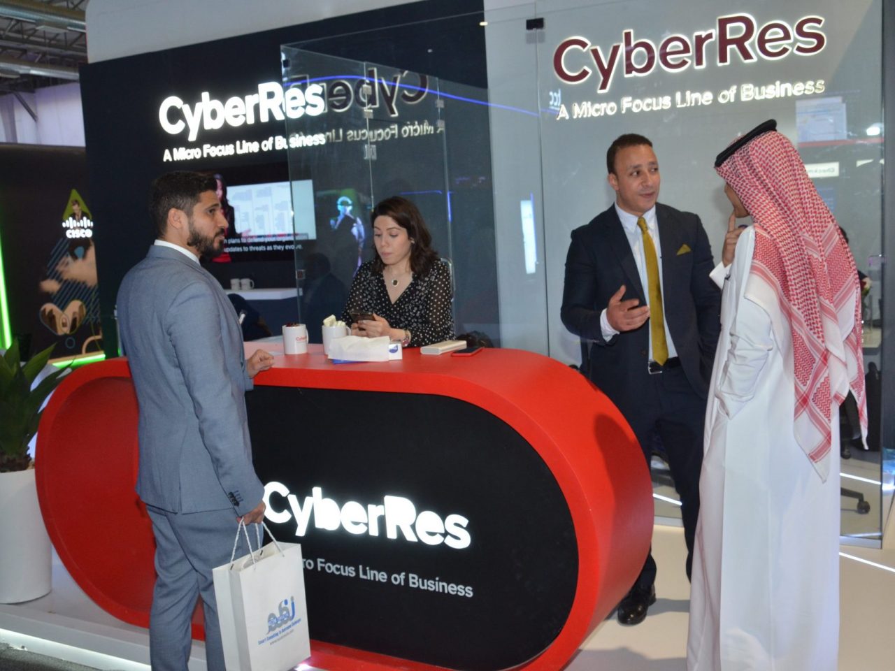 Micro Focus CyberRes at Blackhat, Riyadh
