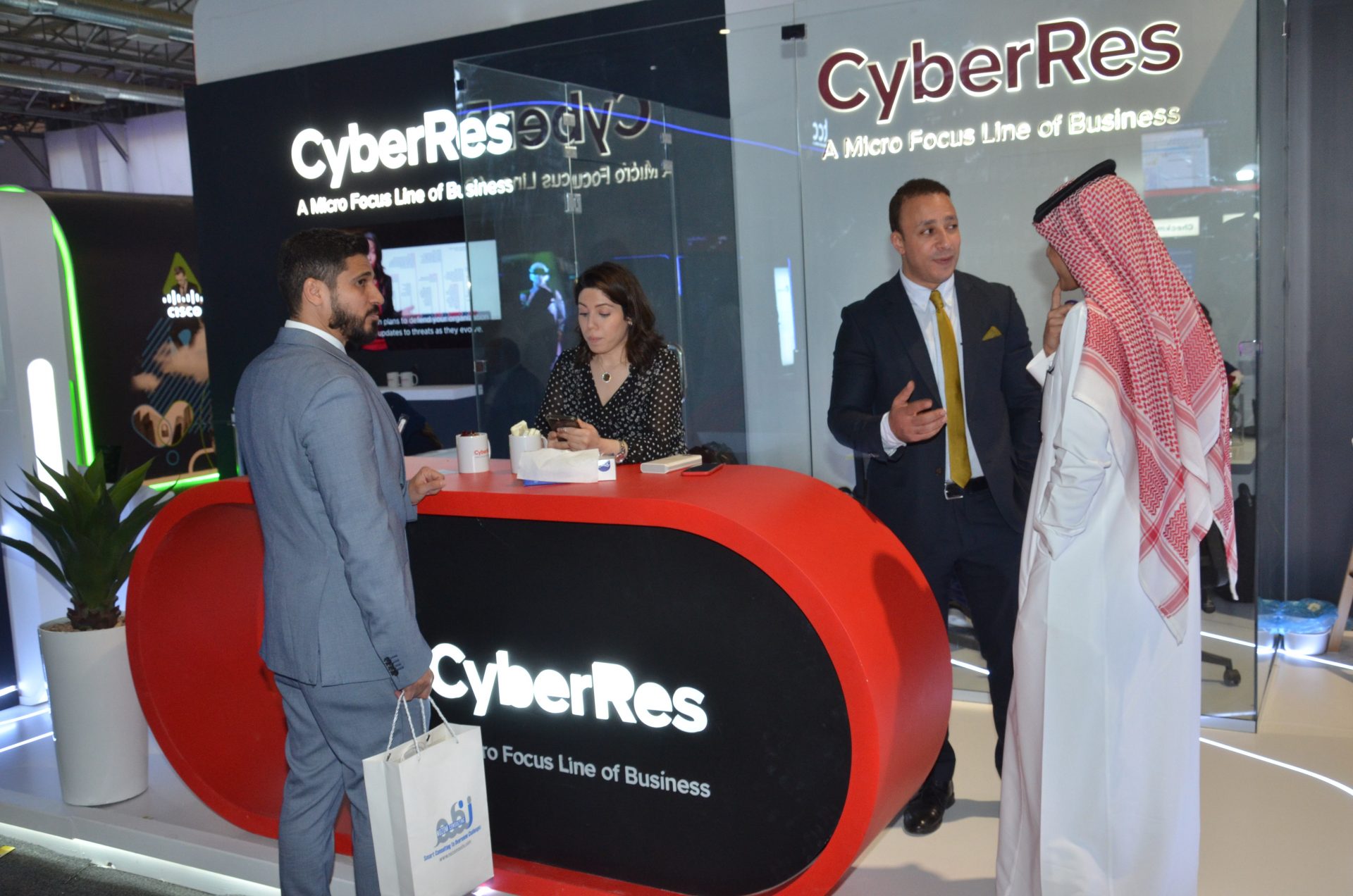 Micro Focus CyberRes at Blackhat, Riyadh